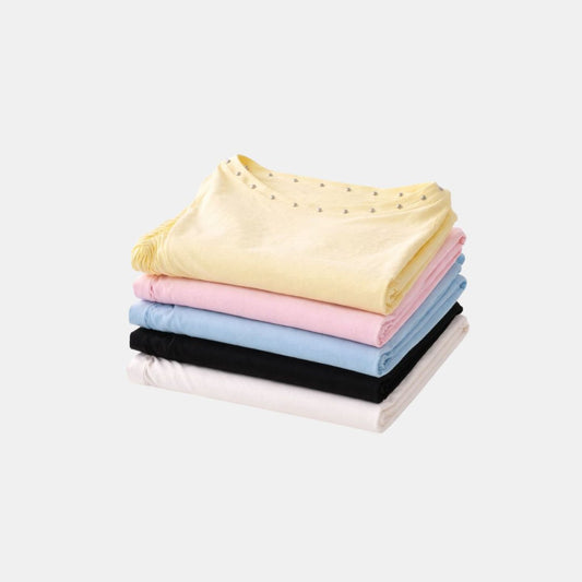 Top Asimétrico Tachuelas