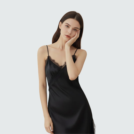 Vestido Lencero Asimétrico